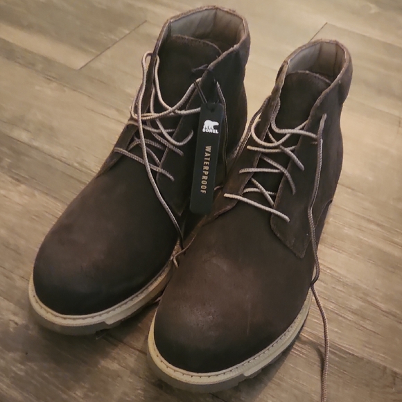 Sorel Madison Brown Chukka Boots Mens Sz 11.5 NWT